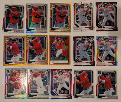 2026 Donruss Optic nationals parallel lot