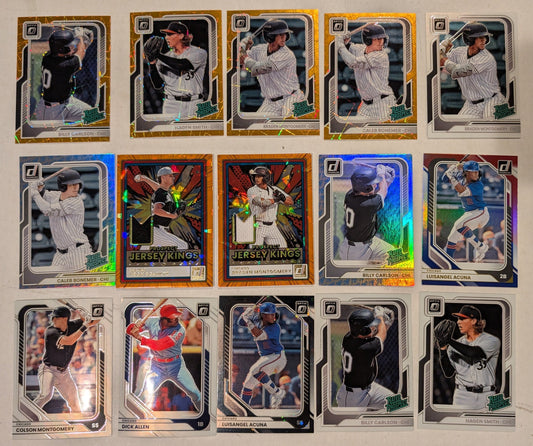 2026 Donruss Optic whitesox parallel lot