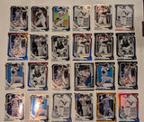 2026 Donruss Optic New York Yankees Parallel Lot 24 Cards - Aaron Judge, Don Mattingly, Yogi Berra - Optic & Foil Parallels
