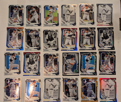 2026 Donruss Optic yankees parallel lot