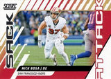 2025 Score Sack Attack Nick Bosa #12