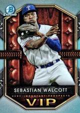2025 Bowman Very Important Prospects Sebastian Walcott #VIP-3