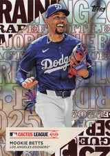 2025 Topps Series 1 Training Grounds Mookie Betts #TG-17