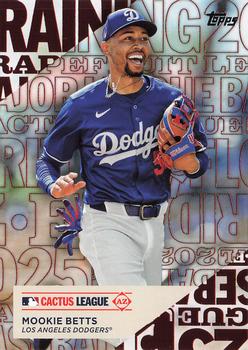2025 Topps Series 1 Training Grounds Mookie Betts #TG-17