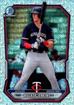 2026 Bowman Chrome Prospects Mega Box Mojo Refractor Walker Jenkins #BCP-98