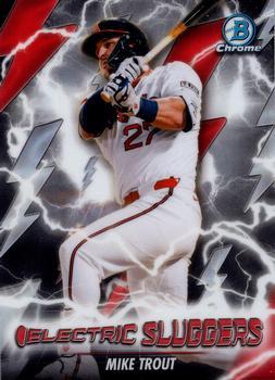 2026 Bowman Electric Sluggers Mike Trout #ES-25