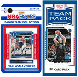 Dallas Mavericks Multiyear Pack 20 Cards Dirk Nowitzki + 2024-25 HOOPS Team Set Luka Doncic