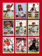 2024 Topps Archives Team Set Cincinnati Reds Elly De La Cruz RC 1961 1970 1994