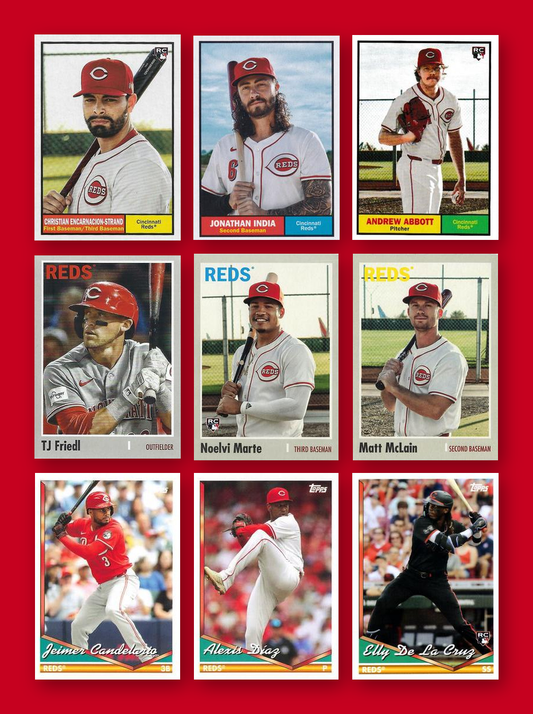 Cincinnati Reds 2024 Topps Archives team set - all base cards