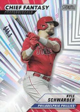 2024 Topps Stadium Club Chief Fantasy Professionals Kyle Schwarber #CFPRO-3 - Philadelphia Phillies