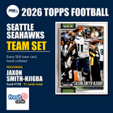 2026 Topps Football Seattle Seahawks Team Set - Complete Hand-Collated Card Set