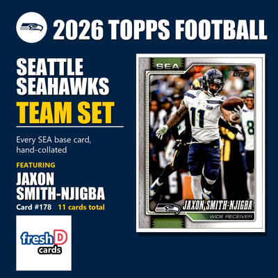 Seattle Seahawks 2026 Topps Football team set