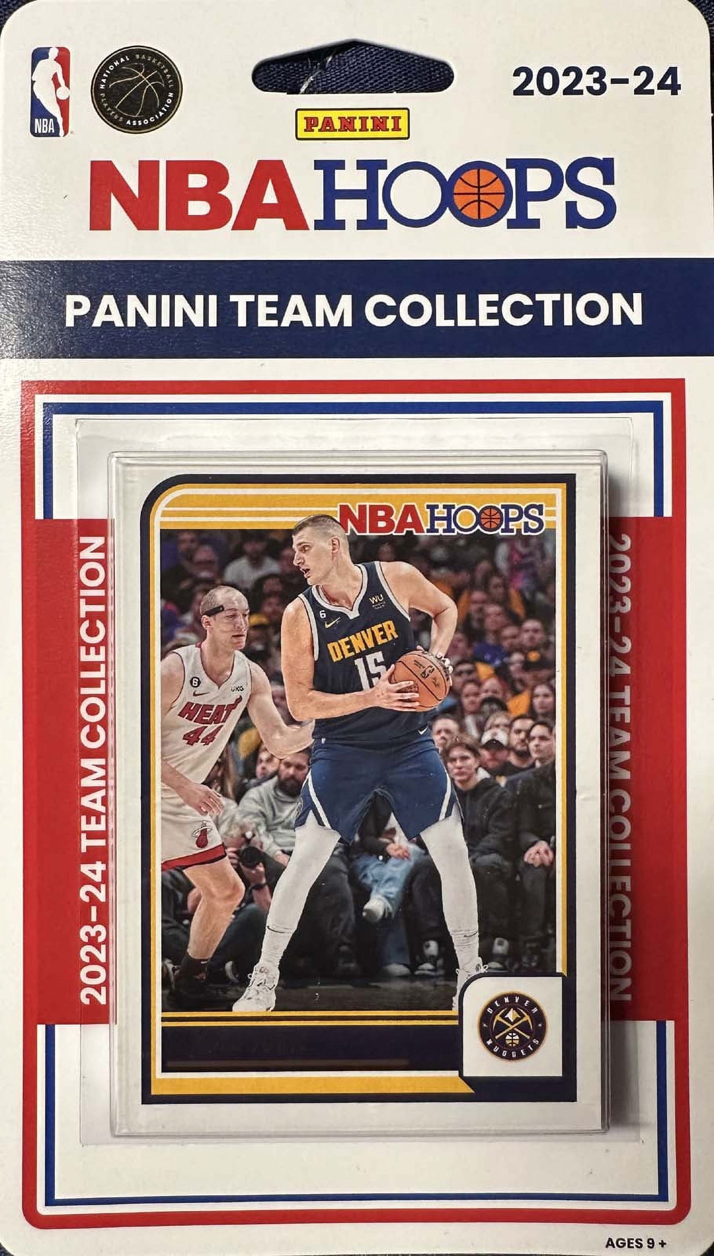 Denver Nuggets 2023 2024 Hoops Factory Sealed Team Set Nikola Jokic plaque
