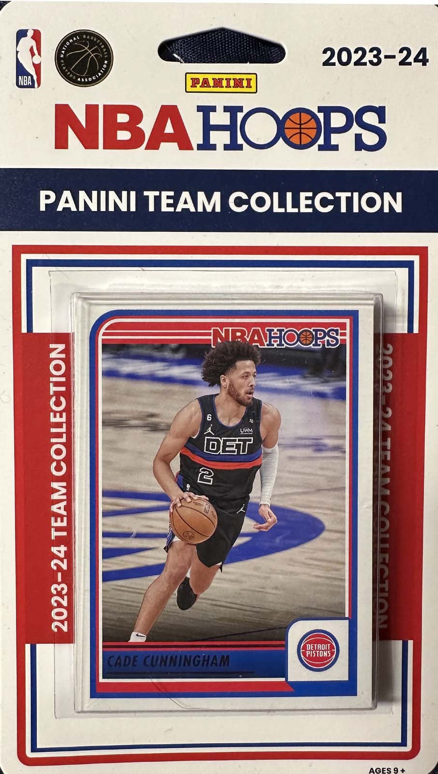 Detroit Pistons 2023 2024 Hoops Factory Sealed Team Set Ausar Thompson plaque