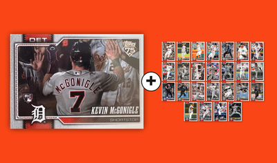 2026 Topps Detroit Tigers Team Set + Kevin McGonigle Exclusive Rookie #697 (26 Cards)