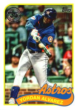2024 Topps Series 1 1989 Topps Baseball Yordan Alvarez #89B-36