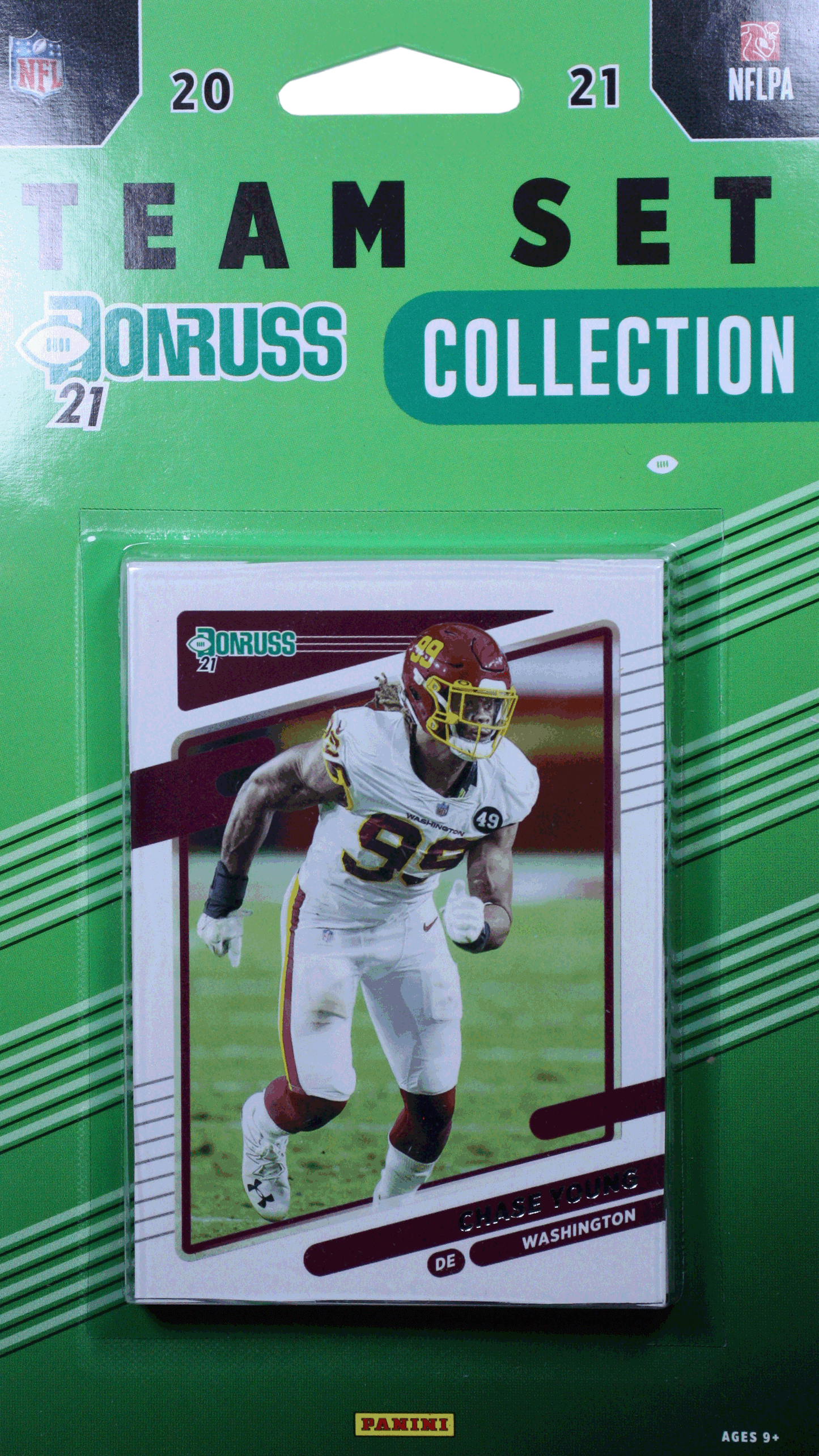 Donruss Washington Commanders 7 Football Card Team Sets 2024 2023 2021 2019 2016 2025 Jayden Daniels hand-collated team set