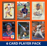 Dwight Gooden Doc New York Mets 6 Card Legend Pack 2025 2024 Topps Bowman 1980s 1990s