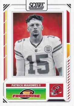 2025 Score The Franchise Patrick Mahomes II #16