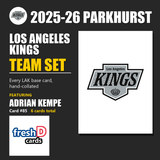 Los Angeles Kings - Anze Kopitar & Quinton Byfield - 2025-26 Parkhurst Hockey (6-Card Team Set)