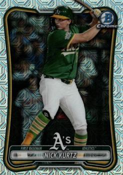 2026 Bowman Mega Box Mojo Refractor Nick Kurtz #10