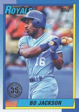 2025 Topps Series 1 1990 Topps Baseball Bo Jackson #T90-62