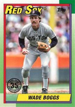 2025 Topps Series 1 1990 Topps Baseball Wade Boggs #T90-7