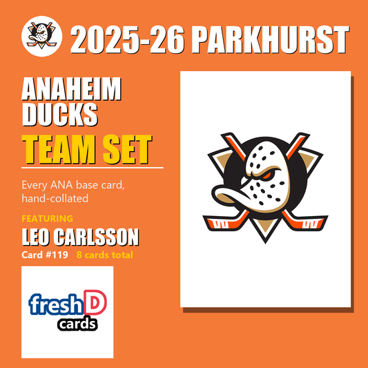 Anaheim Ducks 2025-26 Parkhurst team set