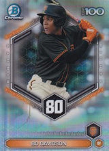 2026 Bowman Bowman Scouts' Top 100 Bo Davidson #BTP-80