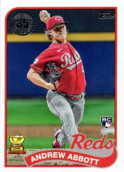 2024 Topps Series 1 1989 Topps Baseball Andrew Abbott #89B-96