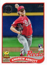 2024 Topps Series 1 1989 Topps Baseball Andrew Abbott #89B-96