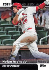 2025 Topps Series 1 2024 Greatest Hits Nolan Arenado #GH-5
