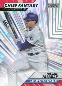 2024 Topps Stadium Club Chief Fantasy Professionals Freddie Freeman #CFPRO-6 - Los Angeles Dodgers
