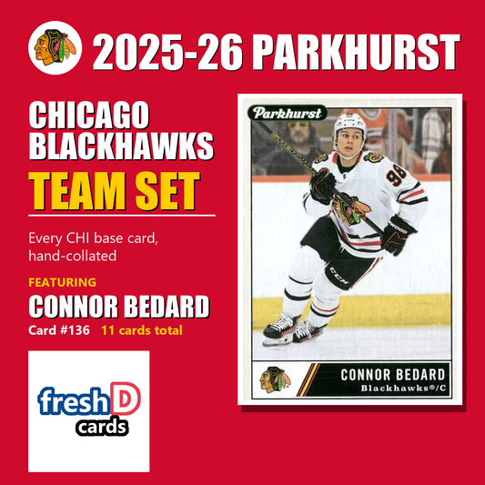 Chicago Blackhawks 2025-26 Parkhurst team set