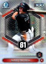 2026 Bowman Bowman Scouts' Top 100 Slade Caldwell #BTP-81
