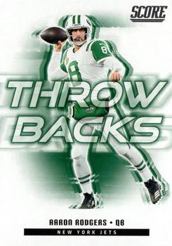 2025 Score Throwbacks Aaron Rodgers #10