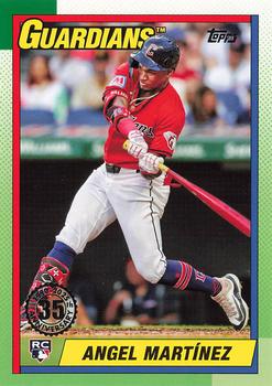 2025 Topps Series 1 1990 Topps Baseball Angel Martínez #T90-21