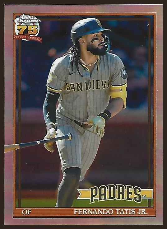 2026 Topps Chrome 1991 Topps Fernando Tatis Jr. #91CB-12