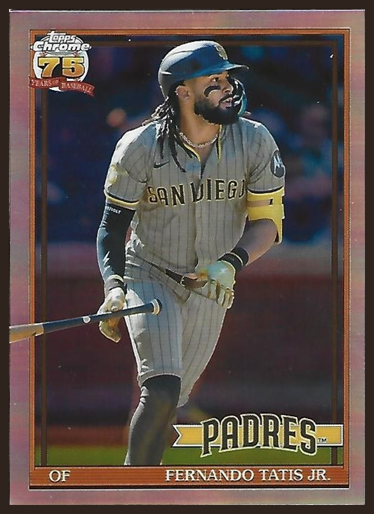 2026 Topps Chrome 1991 Topps Fernando Tatis Jr. #91CB-12