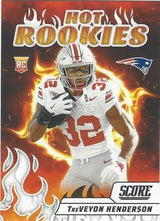 2025 Score Hot Rookies TreVeyon Henderson #12