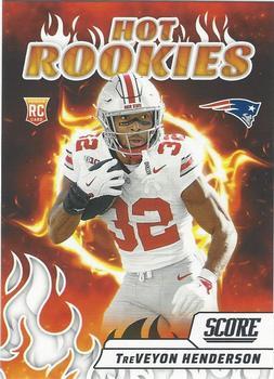 2025 Score Hot Rookies TreVeyon Henderson #12