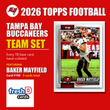 2026 Topps Football Tampa Bay Buccaneers Team Set - Complete Hand-Collated Card Set