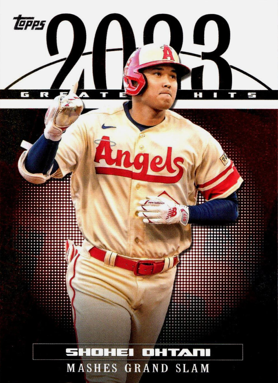 2024 Topps Series 1 2023 Greatest Hits Shohei Ohtani #23GH-12