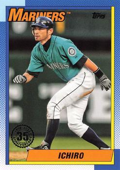 2025 Topps Series 1 1990 Topps Baseball Ichiro #T90-36