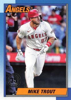 2025 Topps Series 1 1990 Topps Baseball Mike Trout #T90-1