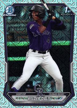2026 Bowman Chrome Prospects Mega Box Mojo Refractor Wilder Dalis #BCP-150