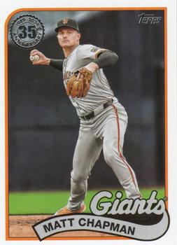Matt Chapman 2024 Topps Update 1989 Topps Baseball 35th Anniversary #89US-14