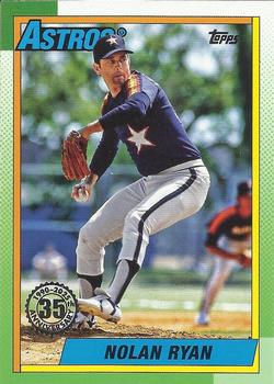 2025 Topps Series 1 1990 Topps Baseball Nolan Ryan #T90-80
