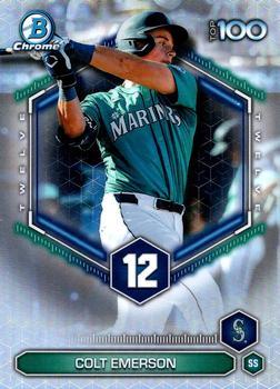 2026 Bowman Bowman Scouts' Top 100 Colt Emerson #BTP-12