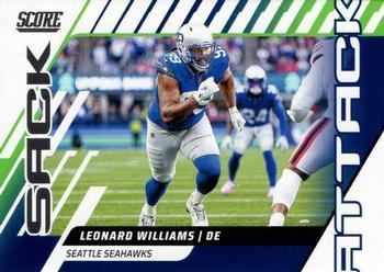 2025 Score Sack Attack Leonard Williams #11
